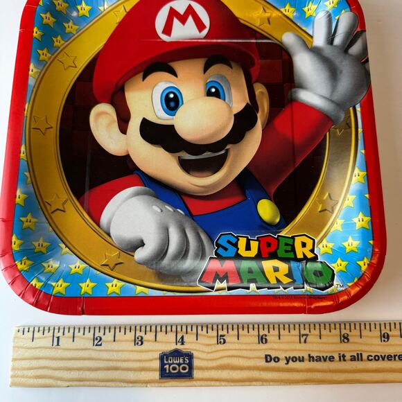 Mario Party Pack Plates & Napkins Birthday Nintendo Goody Bags Treat - Picture 7 of 10